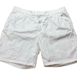L.O.G.G White Bermuda Shorts
